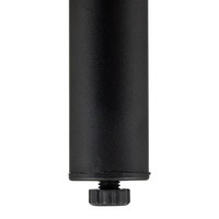 Стіл розкладний Bo-Camp Woodbine Oval 100x70 cm Black/Wood look (DAS302783)