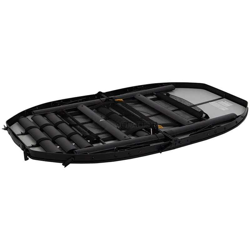 Стіл розкладний Bo-Camp Woodbine Oval 100x70 cm Black/Wood look (DAS302783)