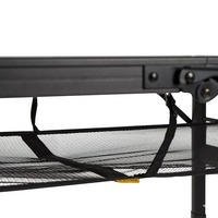 Стіл розкладний Bo-Camp Melrose Oval 120x80 cm Black/Wood look (DAS302785)