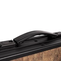 Стіл розкладний Bo-Camp Melrose Oval 120x80 cm Black/Wood look (DAS302785)