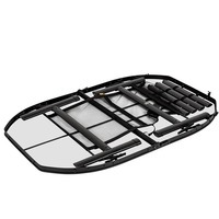 Стіл розкладний Bo-Camp Melrose Oval 120x80 cm Black/Wood look (DAS302785)