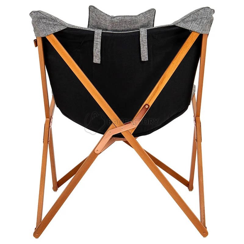 Крісло розкладне Bo-Camp Bloomsbury L Grey (DAS302726)