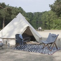 Крісло розкладне Bo-Camp Bloomsbury L Grey (DAS302726)