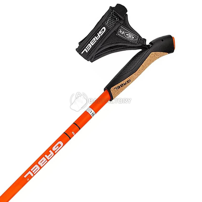 Палиці для скандинавської ходьби Gabel X-1.35 Active Knife Red/Orange 130 см (DAS302699)