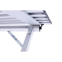 Стіл розкладний Tramp з алюмінієвою стільницею 120x60x70 см (TRF-064)
