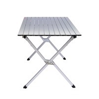 Стіл розкладний Tramp з алюмінієвою стільницею 120x60x70 см (TRF-064)
