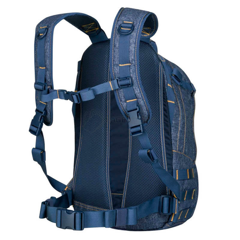 Міський рюкзак EDC Helikon-Tex Backpack Nylon Polyester Blend 21л Melange Black-Grey (PL-EDC-NP-M1)