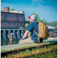 Міський рюкзак EDC Helikon-Tex Backpack Nylon Polyester Blend 21л Melange Black-Grey (PL-EDC-NP-M1)