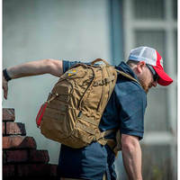 Міський рюкзак EDC Helikon-Tex Backpack Nylon Polyester Blend 21л Melange Black-Grey (PL-EDC-NP-M1)