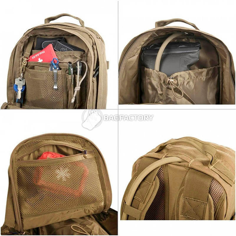Тактичний рюкзак Helikon-Tex RACCOON Mk2 Backpack Cordura 24л Black (PL-RC2-CD-01)