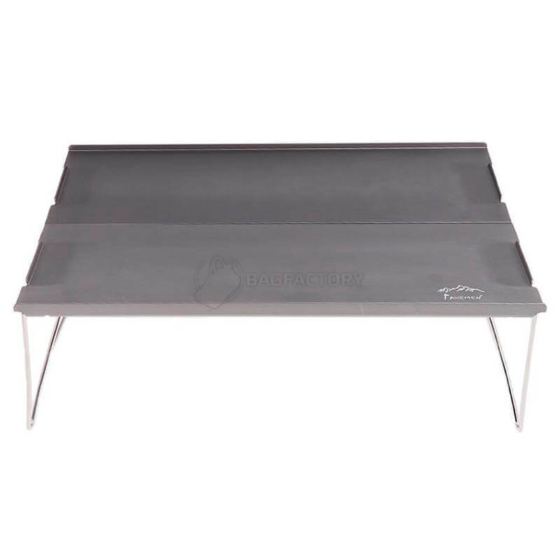 Стіл розкладний Naturehike NH17Z001-L алюмінієвий 34х25 см Сірий (6927595772287)