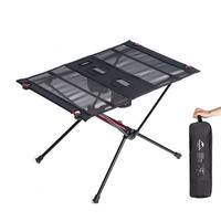Стіл розкладний Naturehike NH19Z027-Z aluminum Чорний 59х40 см (6927595736777)