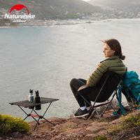 Стіл розкладний Naturehike NH19Z027-Z aluminum Чорний 59х40 см (6927595736777)