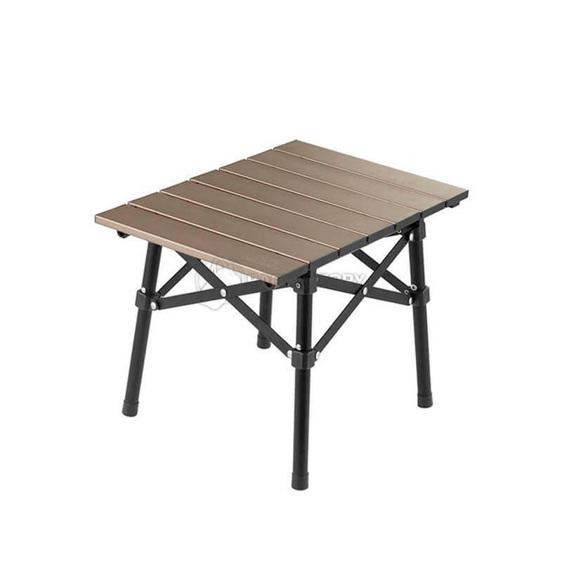 Стіл розкладний Naturehike CNH22JU050 aluminum 40.5х29х30.5 см Світло-коричневий (6975641885320)