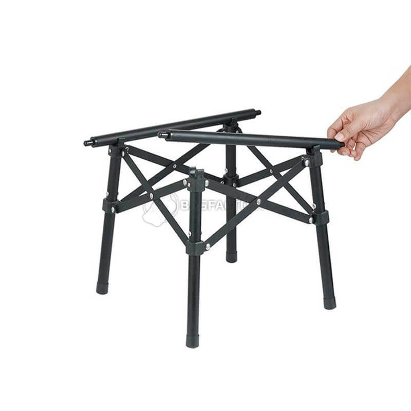 Стіл розкладний Naturehike CNH22JU050 aluminum 40.5х29х30.5 см Світло-коричневий (6975641885320)