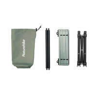 Стіл розкладний Naturehike CNH22JU050 aluminum 40.5х29х30.5 см Темно-зелений (6975641885368)