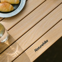 Стіл розкладний Naturehike CNK2300JU010 aluminum M 86х60х44 см Бежевий (6976023926945)