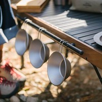 Стіл розкладний комбінований Naturehike NH21JU011 aluminum 88х39х40 см (6976023924835)