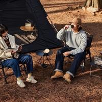 Стіл розкладний Naturehike CNH22JU035 aluminum L 43х34х45 см Чорний (6927595712443)