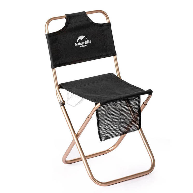 Стілець розкладний Naturehike MZ01 NH18M001-Z Чорний (6927595733806)