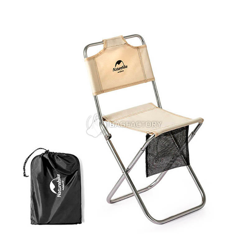 Стілець розкладний Naturehike MZ01 NH18M001-Z Чорний (6927595733806)