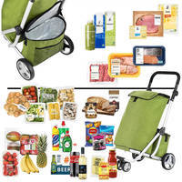 Господарська сумка-візок ShoppingCruiser 3 Wheels Green 72л (930792)