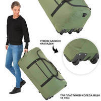 Дорожня сумка на колесах TravelZ Wheelbag 100 Liter Green (930793)