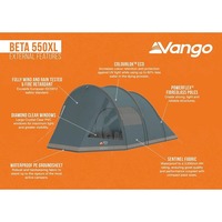 Намет п'ятимісний Vango Beta 550XL Mineral Green (930842)