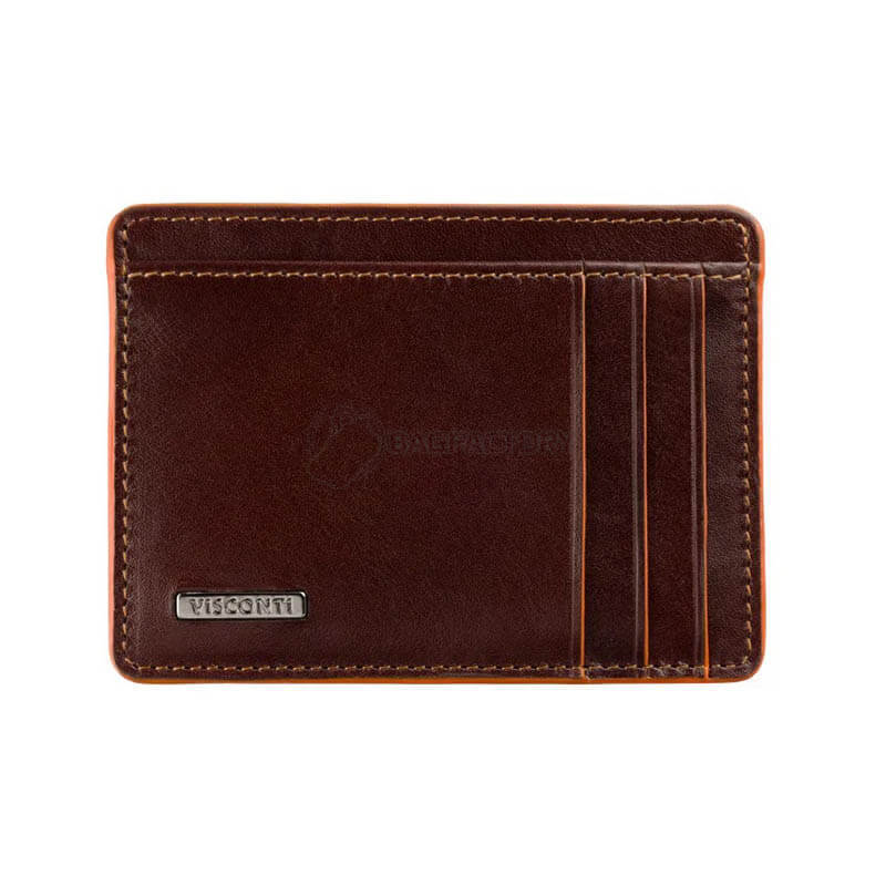 Кредитниця-картхолдер Visconti ALP91 Monaco Brown (ALP91 BRN)