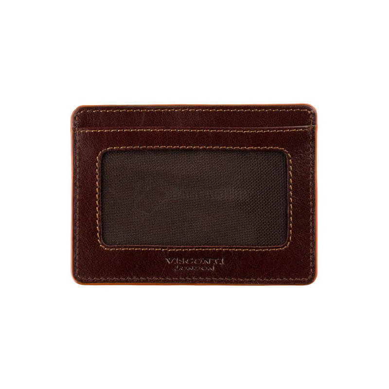 Кредитниця-картхолдер Visconti ALP91 Monaco Brown (ALP91 BRN)