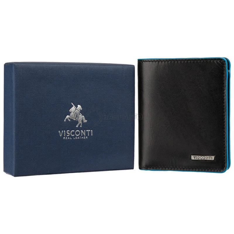 Гаманець чоловічий Visconti ALP92 Tignes Black (ALP92 BLK)