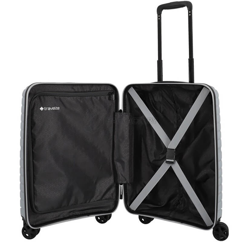 Валіза на 4 колесах Travelite Trient S 36л Silver (TL076547-56)