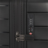 Валіза на 4 колесах Travelite Mooby M 73/80л Black (TL076848-01)