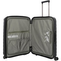 Валіза на 4 колесах Travelite Mooby M 73/80л Black (TL076848-01)