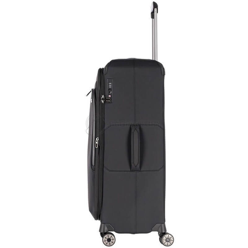 Валіза на 4 колесах Travelite Priima L 91/102л Black (TL091649-01)