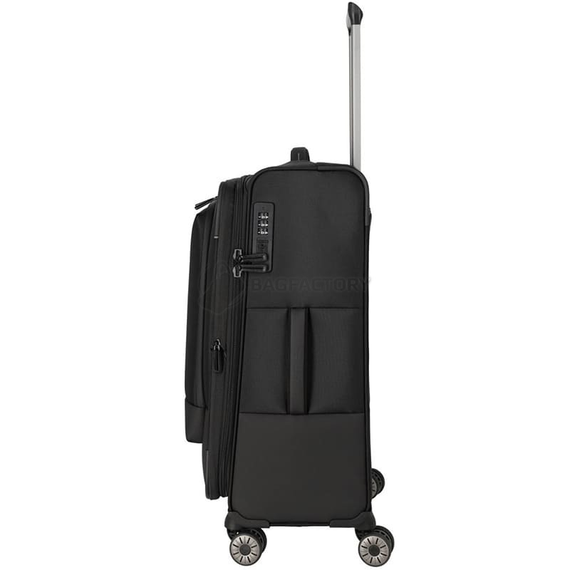 Валіза на 4 колесах Travelite Crosslite 5.0 M 61/66л Black (TL092948-01)