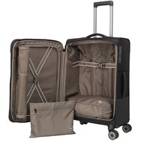 Валіза на 4 колесах Travelite Crosslite 5.0 M 61/66л Black (TL092948-01)