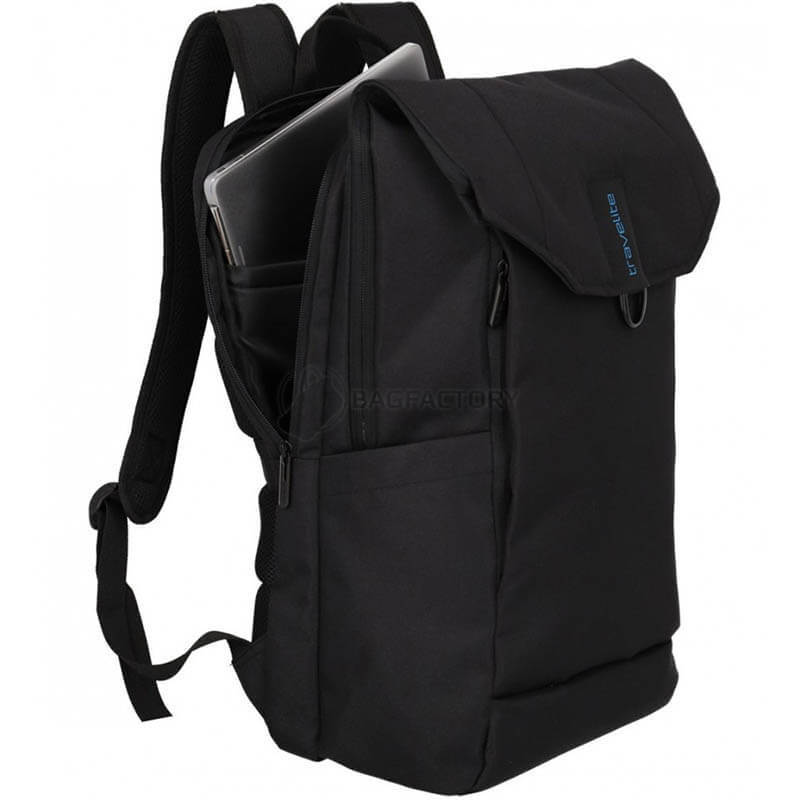 Міський рюкзак Travelite Pathway Fold Black для ноутбука 15