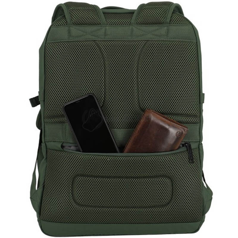 Міський рюкзак Travelite Basics Olive Green для ноутбука 15.6