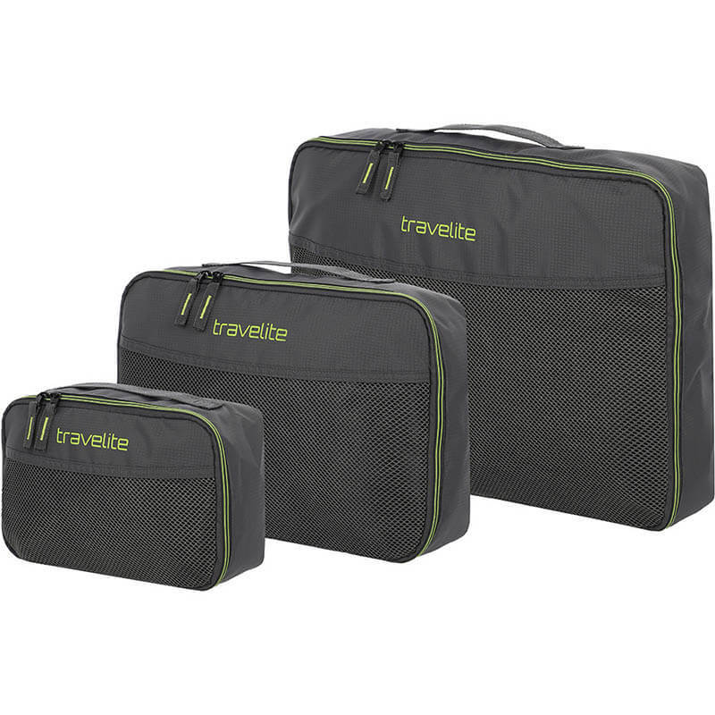 Набір органайзерів для багажу Travelite Accessories Anthracite L/M/S (TL000334-04)