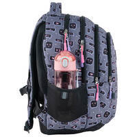 Рюкзак підлітковий GoPack Teens 162M-6 16.5л Сірий (GO24-162M-6)