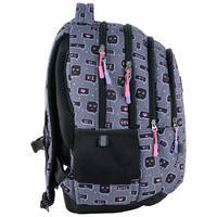 Рюкзак підлітковий GoPack Teens 162M-6 16.5л Сірий (GO24-162M-6)