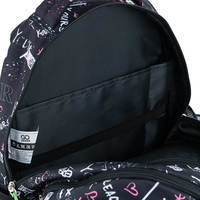 Рюкзак підлітковий GoPack Teens 162M-5 16.5л Чорний (GO24-162M-5)