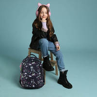 Рюкзак підлітковий GoPack Teens 162M-5 16.5л Чорний (GO24-162M-5)