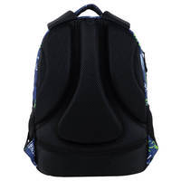 Рюкзак підлітковий GoPack Teens 162M-2 16.5л Синій з принтом (GO24-162M-2)