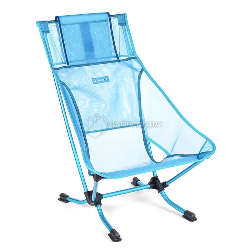 Крісло розкладне пляжне Helinox Beach Chair Blue Mesh (Tote Bag) (10678R2)