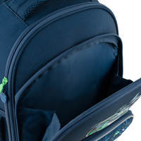 Шкільний каркасний рюкзак GoPack Education Racing Car Синій 12.5л (GO24-597M-7)