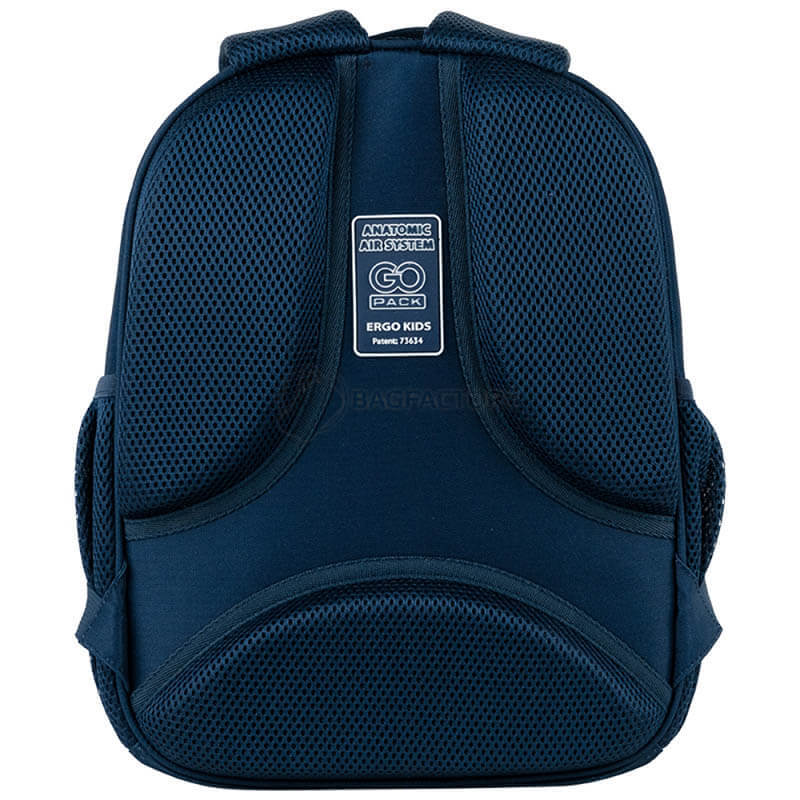 Шкільний каркасний рюкзак GoPack Education Racing Car Синій 12.5л (GO24-597M-7)