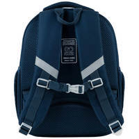 Шкільний каркасний рюкзак GoPack Education Racing Car Синій 12.5л (GO24-597M-7)