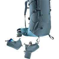 Туристичний рюкзак Deuter Aircontact Core 60+10 graphite-shale (3350524 4409)